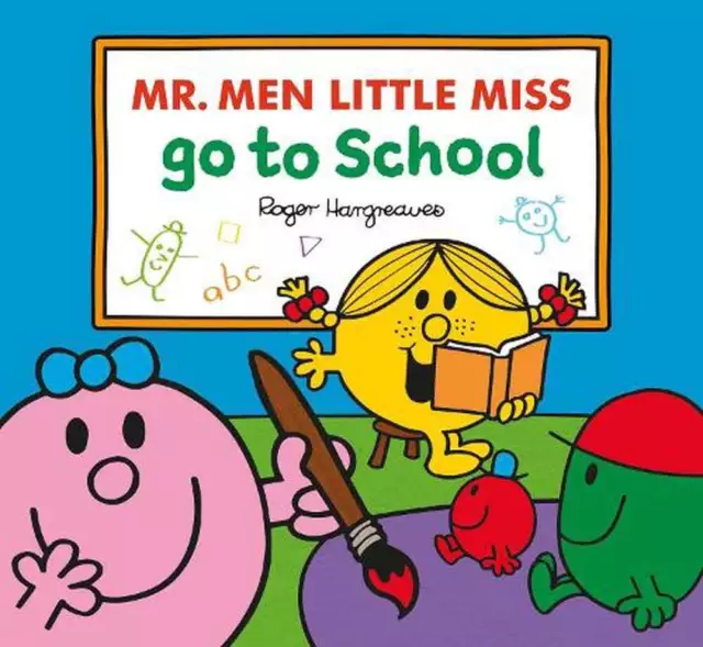 MR. MEN LITTLE Miss Go To School by Adam Hargreaves Paperback Book $17. ...