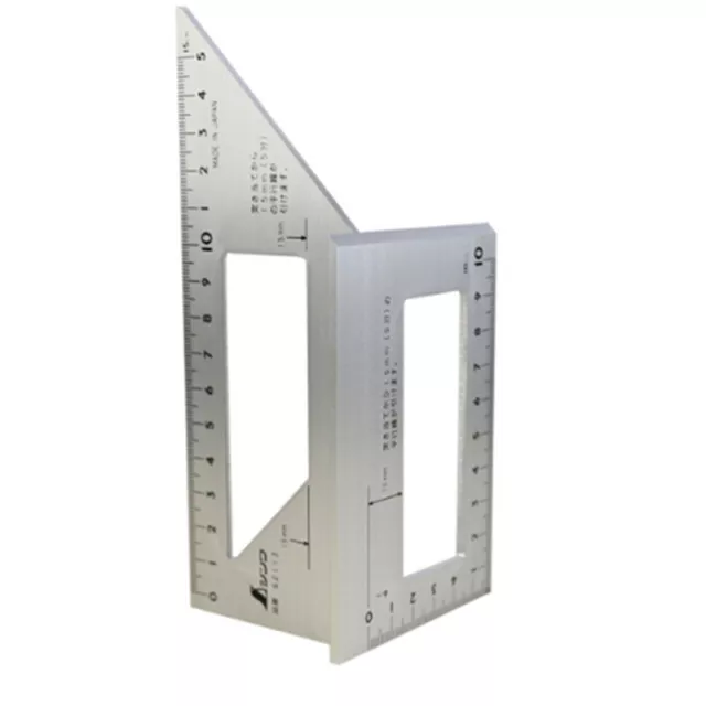 Wooden Ruler Multifunction Ruler 45 90 Degree Gauge Rule Woodworking Tools