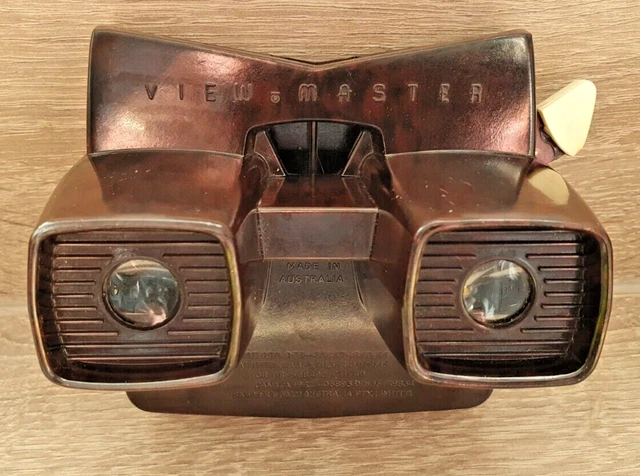 Viewmaster Model E VINTAGE VIEWMASTER MODEL E Viewer 1950's Rare Made in Australia P838 £ ...