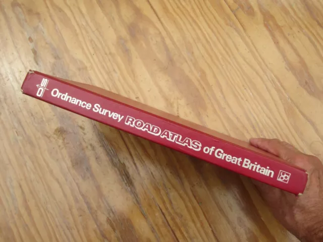 Ordnance Survey Road Atlas of Great Britain (1983) Hardcover