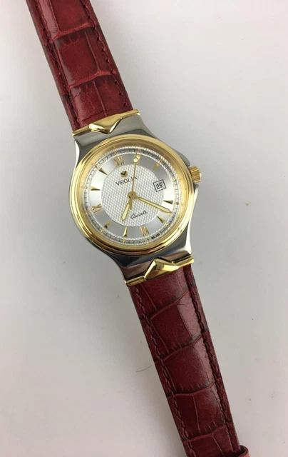 OROLOGIO VEGLIA AL Titanio Donna 30 mm Vintage Quarzo Nuovo