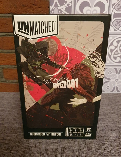UNMATCHED BOARD GAME: Robin Hood vs Bigfoot - Unplayed £23.99 - PicClick UK