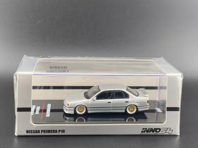 Inno64 Nissan Primera P10 Dark Grey 1/64