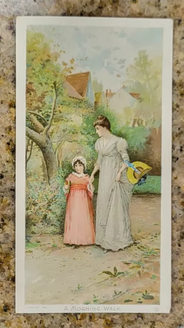 Victorian Trade Card Newsboy Plug Tobacco National Tobacco Works
