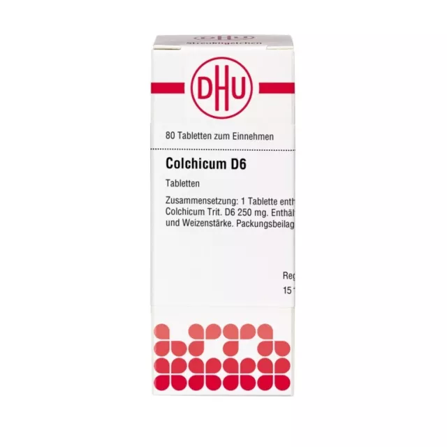 DHU Colchicum D 6 Tabletten, 80 St. Tabletten 2113085