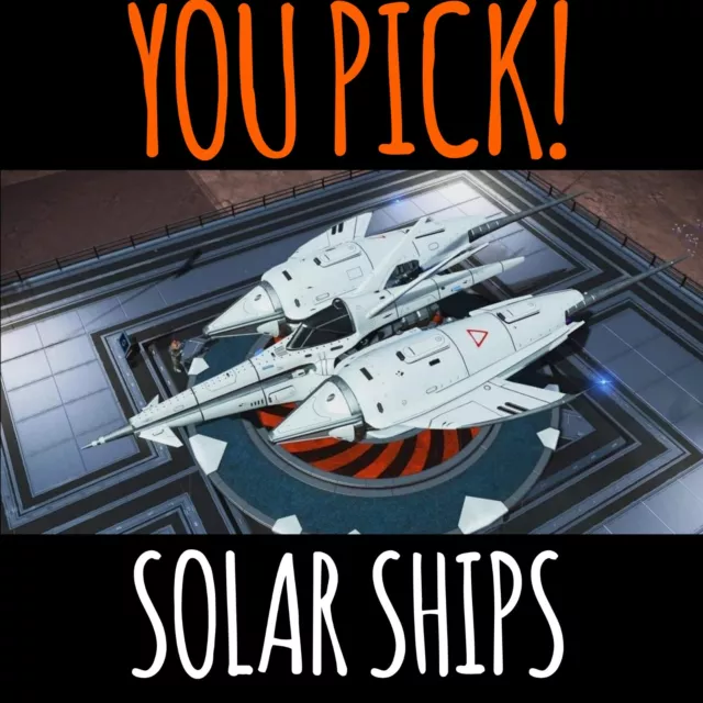 No Mans Sky S-Class Solar Sail Ship + UPGRADES! - XBOX, PC, PS4 & PS5