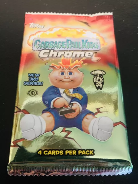 2020 Garbage Pail Kids GPK Chrome Series 3 Thin Hobby Pack HOT Factory Sealed