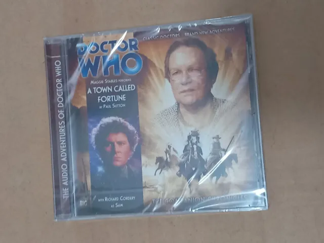 Dr Doctor Who A Town Called Fortune New Sealed Deleted Cd Big Finish