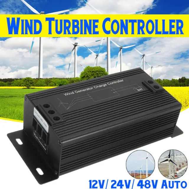 Controlador de carga de viento 12V/24V/48V Turbina eólica Generador Control de carga l.di