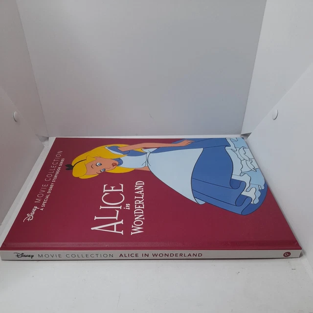 DISNEY MOVIE COLLECTION Alice in Wonderland Hardcover Book Pre-Owned ...