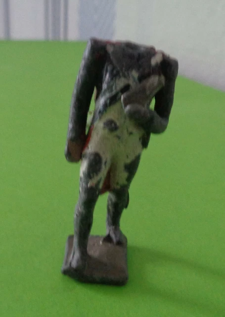 ANCIEN JOUET Figurine en plomb CBG Mignot Zouave Tirailleur Sénégalais