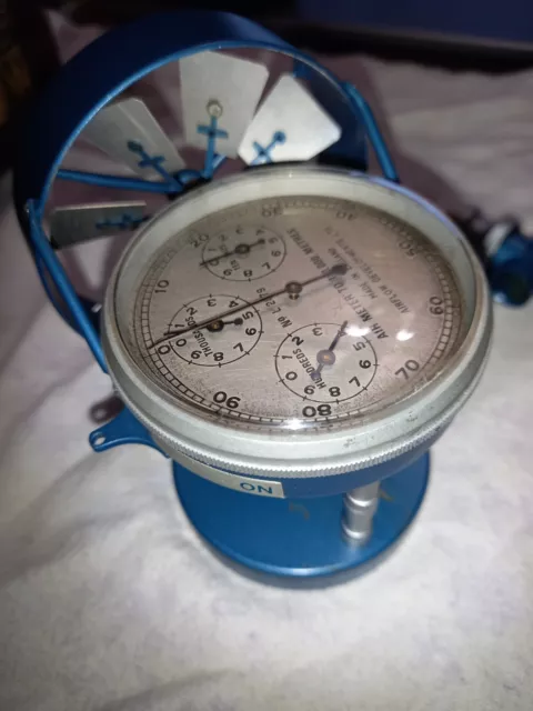 Vintage Anemometer Air Flow Meter