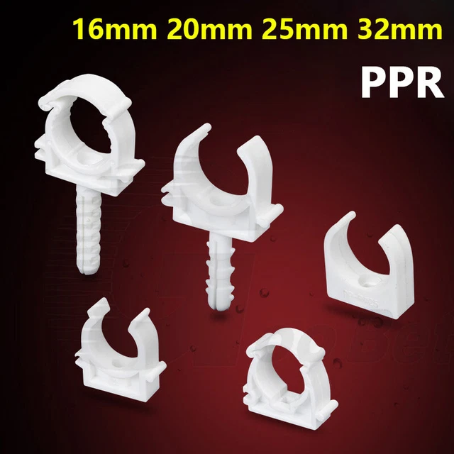 16 mm 20 mm 25 mm 32 mm PPR supporto tubi morsetti tubo supporto tubo acqua supporto