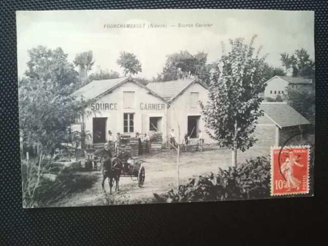 CPA 58 FOURCHAMBAULT - Source Garnier