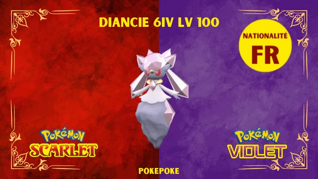Pack Pokémon Écarlate/Violet FR : Motisma Shiny 6IV Niveau 100 + Master Ball - Objet Rare Pour Nintendo Switch