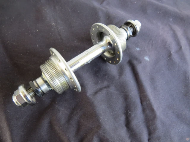 1950S Nos Campagnolo Gran Sport Track Rear Hub 28 Hole Pista Freewheel Vintage 1950S Nos Campagnolo Gran Sport Track Rear Hub 28 Hole Pista Freewheel Vintage