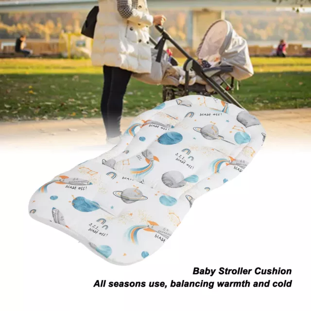 Baby Stroller Cushion Insert Car Mat Cotton Pad For All Seasons(Type 1)∩