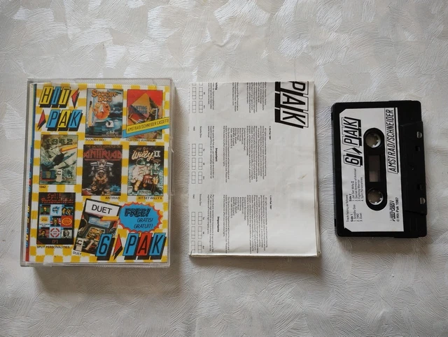 Jeu Amstrad CPC 464 Sur Cassette : Coin Op Hits, Bon état