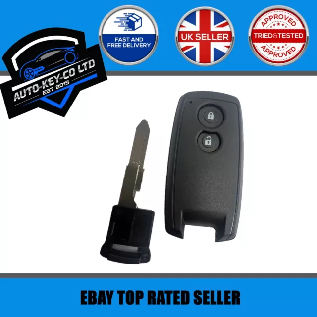 New Replacement 2 Button Remote Smart Key Fob Case Shell Suzuki Swift Vitara Sx4