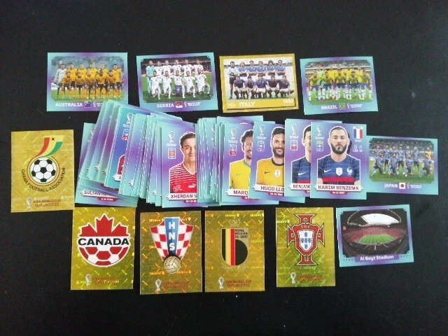 PANINI FIFA WORLD Cup Qatar 2022 Lot 93 Stickers Sans Double EUR 10,00 ...