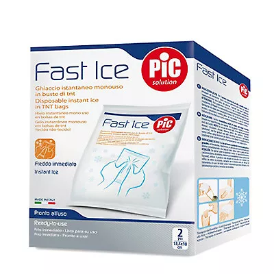 Pic Solution Fast Ice Ghiaccio Instantaneo Comfort Monouso 2 Pezzi