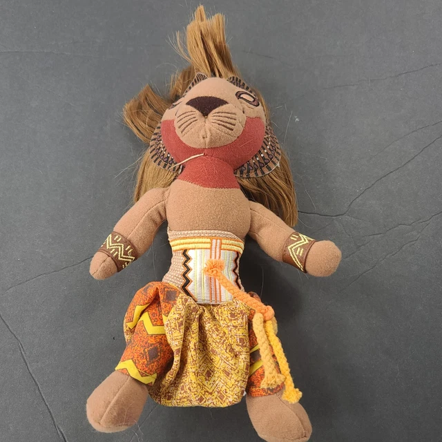 DISNEY THE LION King Broadway Musical 11" Simba Plush Toy Stuffed