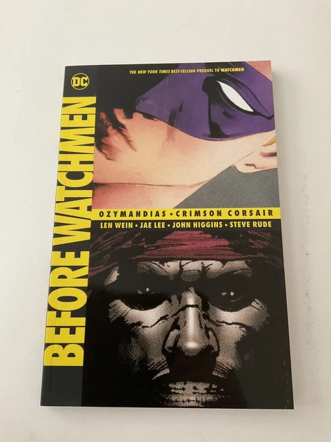 Before Watchmen Near Mint Nm Softcover Sc Tpb Dc Comics