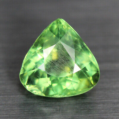 2.38Ct Brazil Natural Apatite Green Oval Shape Natural Gemstone Rare