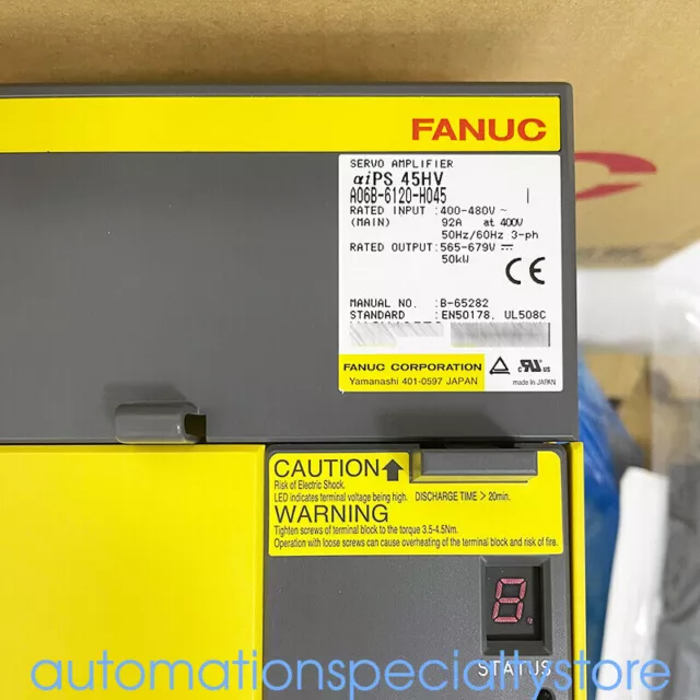 FANUC  New SERVO Driver A06B-6120-H045 Via DHL or FedEx