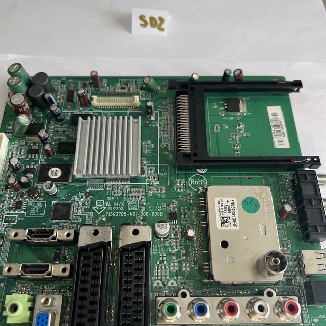 MOTHERBOARD TV TOSHIBA 32LV733G 715G3705-M01-000