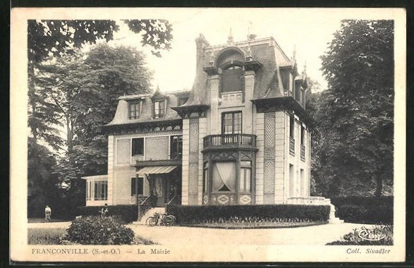 CPA Franconville, La Mairie