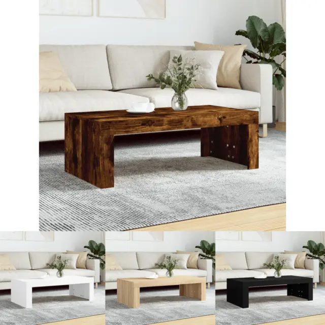 Modern Rustic Multicolor Coffee Table centre Table Rectangle Living Room New ,Uk