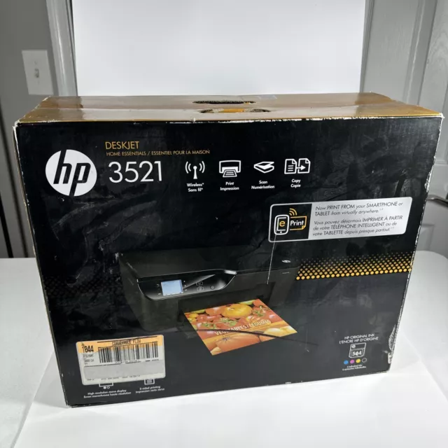 HP Deskjet 3521 All-In-One Inkjet Printer Brand New Sealed