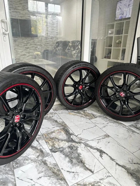 HONDA CIVIC TYPE r fk8 alloy wheels £400.00 - PicClick UK