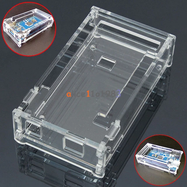 ACRYLIC BOX ENCLOSURE Transparent Case for Arduino MEGA2560 R3 Arduino ...