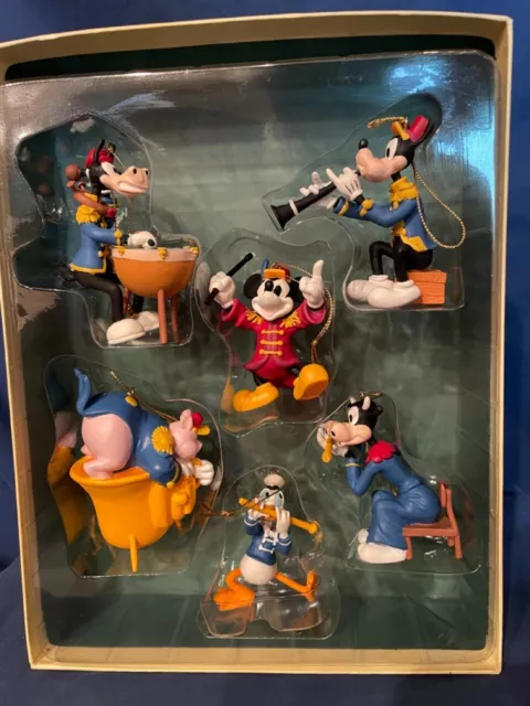 Disney Storybook Ornaments Christmas Collection - Band Leader - Set of 6