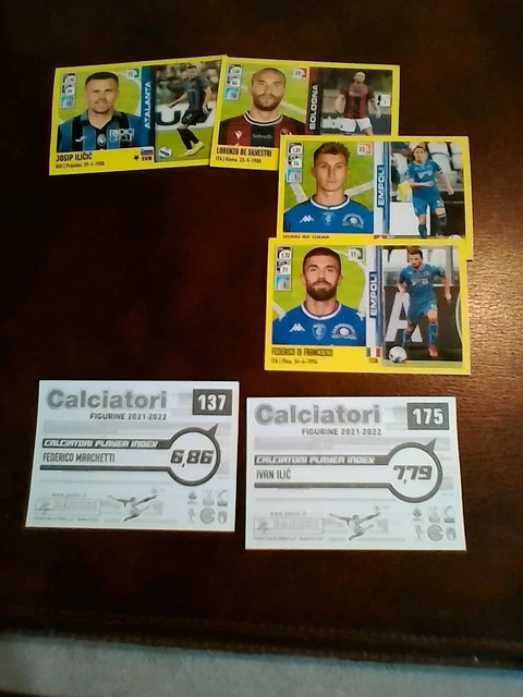 EVASIONE MANCOLISTE FIGURINE CALCIATORI PANINI 2021-2022 (Set vari di ...