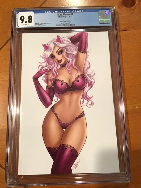 Nycc 2022 Miss Meow #4 Dawn Mcteigue Exclusive Virgin Variant Le100 Cgc 9.8