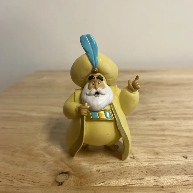 DISNEY PRINCESS JASMINE Father Sultan Aladdin Action Figure Figurine £6