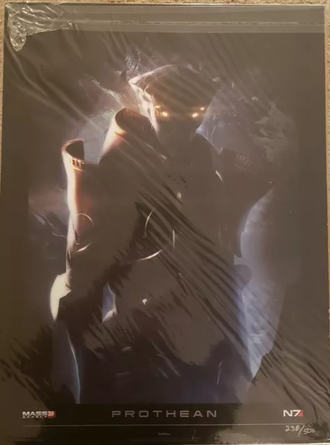 Mass Effect 3 Prothean Lithograph Signed & Numbered  238/500