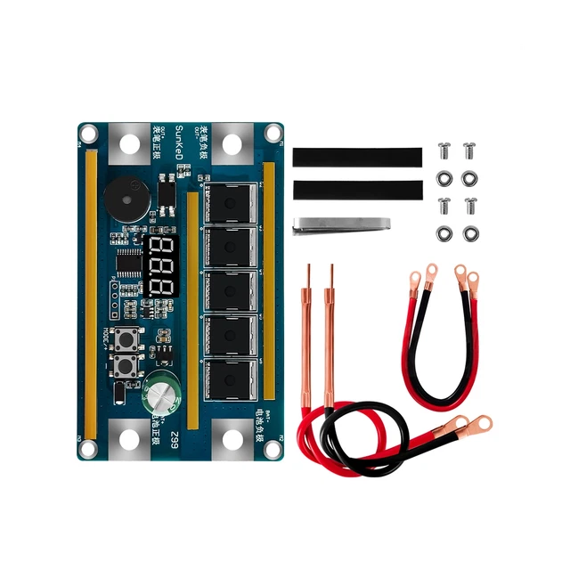 Z99 Spot Welding Device 99 GäNge Digital Display 1500A 0.1-0.2mm Spot Welding W6P2