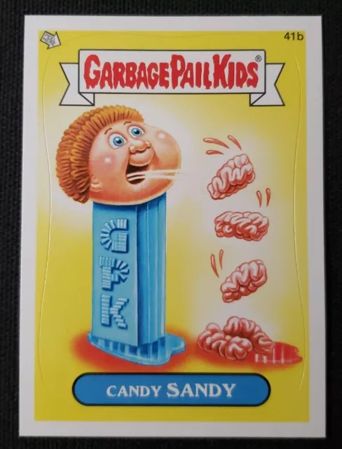 PEZ Garbage Pail Kids 2012 Brand New Series 1 CANDY SANDY 41b Topps GPK Card