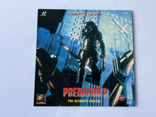 Predator 2 (1996) PAL Laserdisc Movie | Excellent Condition Danny Glover