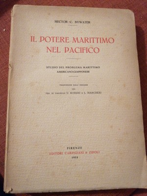 Il Potere Mattino Nel Pacifico Bywater Carpigiani e Zipoli Hector C 1922 
