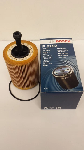 VW Caddy 1.9TDi 2.0TDi Oil Filter Genuine Bosch 2005-2010 BJB, BLS, BMM, BSU