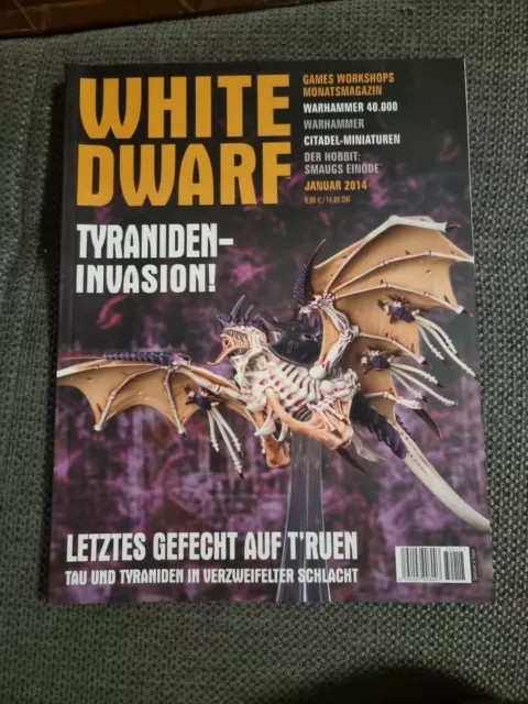 White Dwarf Januar 2014 /Tyraniden Invasion / Games Workshop