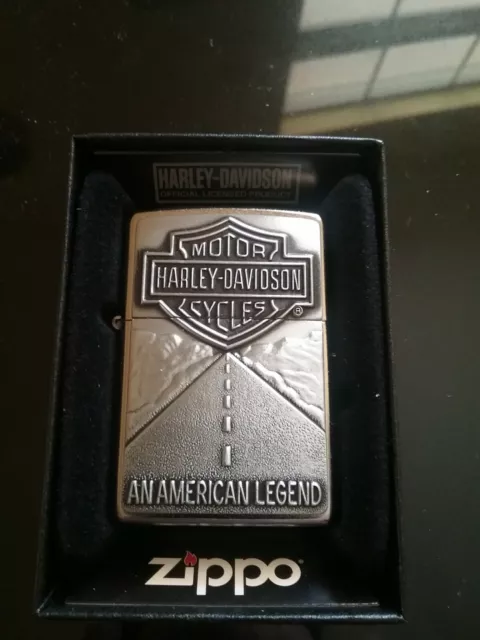 Zippo Lighter  Harley Davidson Unfired NIB