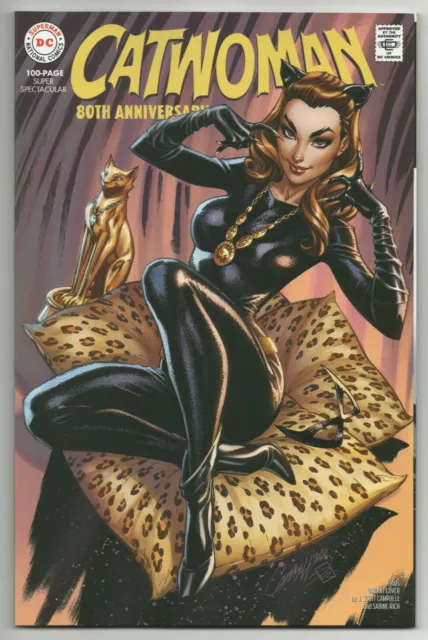 CATWOMAN 80th ANNIVERSARY - J SCOTT CAMPBELL VARIANT (MODERN AGE 2020) - 9.6