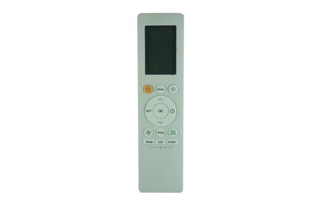 RG10A / RH10B Telecomando di ricambio AC per condizionatori d'aria compresi: Midea A/C - Modelli Maw (display Fahrenheit + retroilluminato) MAW08V1QWT, MAW10V1QWT, MAW12V1QWT