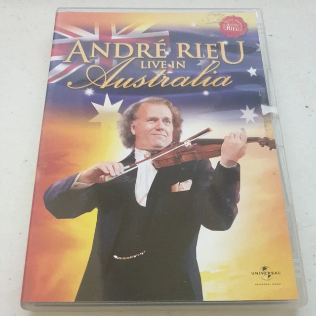 André Rieu Live In Australia ANDRE RIEU LIVE in Australia DVD R4 FREE POST EUR 9,66 - PicClick FR